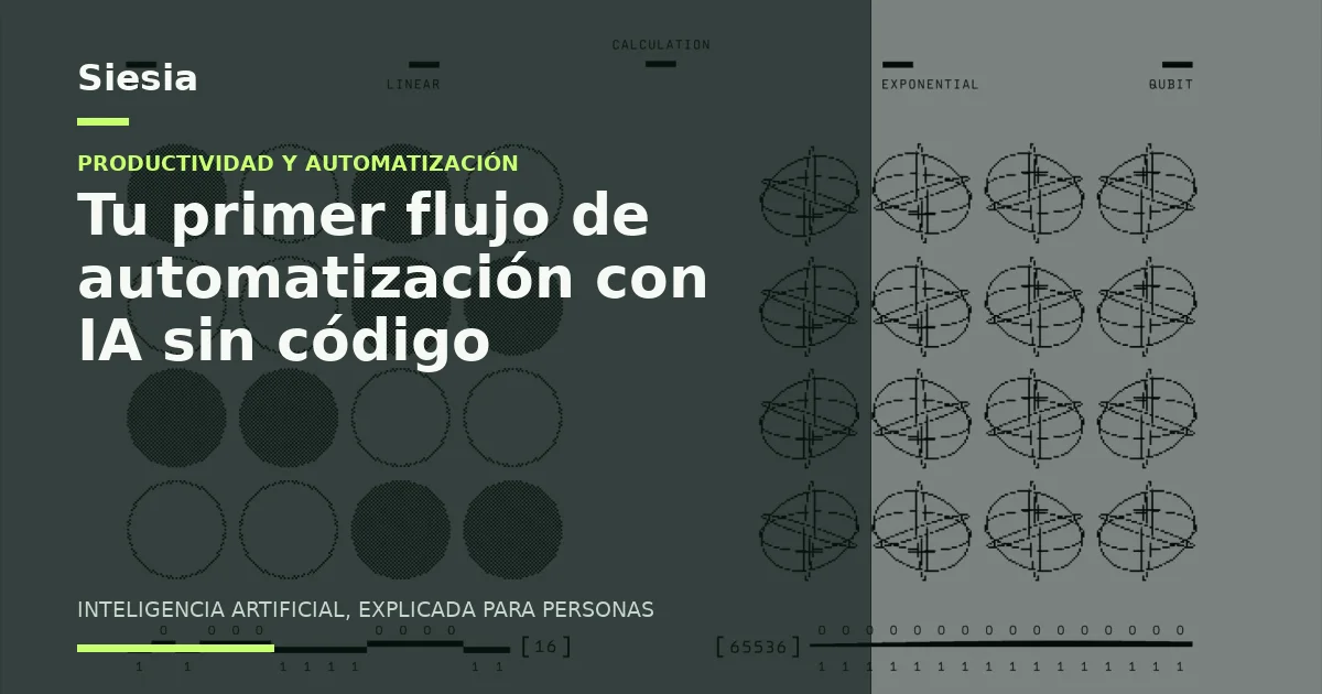Cómo automatizar tareas con inteligencia artificial sin saber programar [2026]